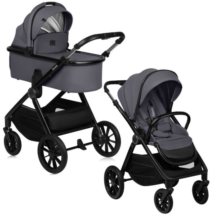 Коляска Lionelo Layla 2in1 Grey Stone (LO-LAYLA 2IN1 GREY STONE)