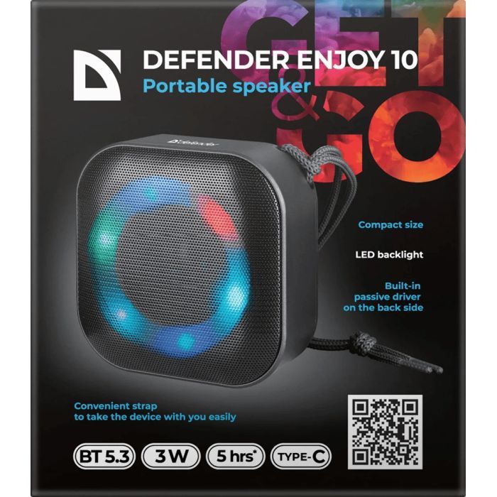 Акустична система Defender Enjoy 10 Black (65009) зображення 4