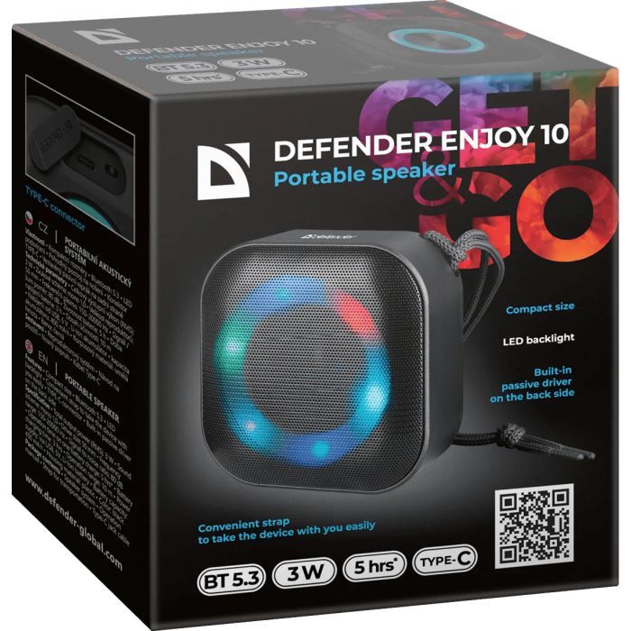 Акустична система Defender Enjoy 10 Black (65009) зображення 7