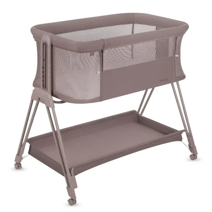 Кроватка Lionelo приставная LUNA BEIGE TAUPE (LO-LUNA BEIGE TAUPE)