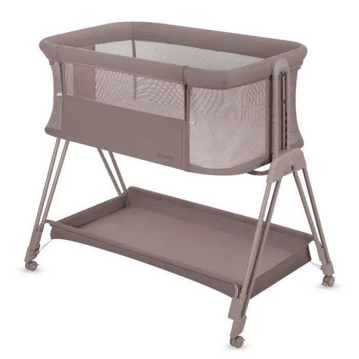 Кроватка Lionelo приставная LUNA BEIGE TAUPE (LO-LUNA BEIGE TAUPE) изображение 3