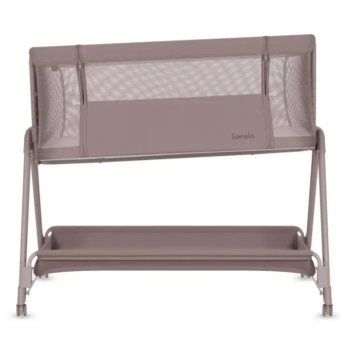 Кроватка Lionelo приставная LUNA BEIGE TAUPE (LO-LUNA BEIGE TAUPE) изображение 4