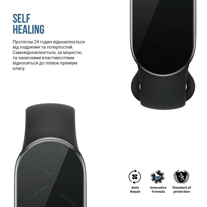 Пленка защитная Armorstandart Matte hydrogel Xiaomi Smart Band 10 6 pcs (ARM92131) изображение 3