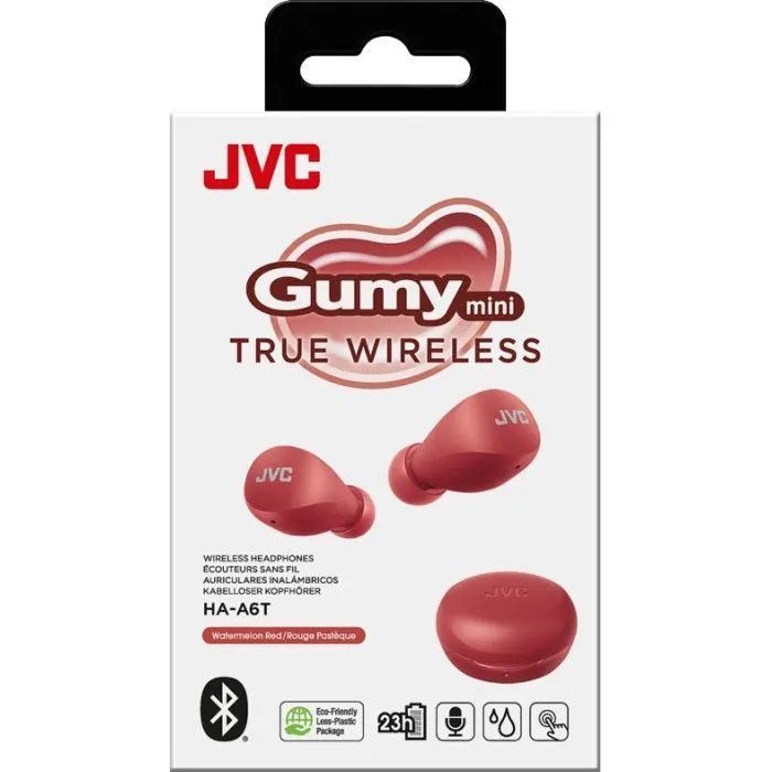 Навушники JVC HA-A6T-R Red (HA-A6TRU) зображення 7