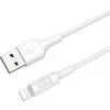 Дата кабель USB 2.0 AM to Lightning 1.0m 2A X25 white HOCO (6957531080114) изображение 2