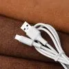 Дата кабель USB 2.0 AM to Lightning 1.0m 2A X25 white HOCO (6957531080114) изображение 5