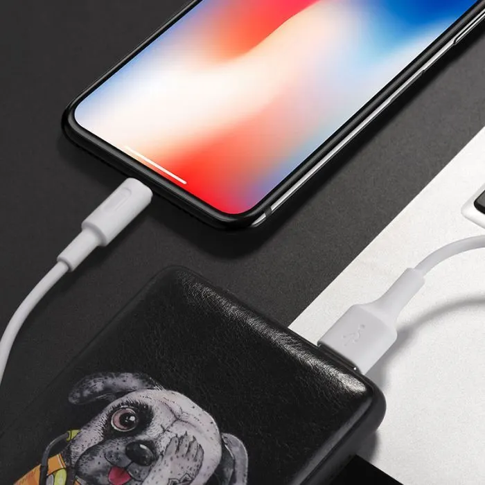 Дата кабель USB 2.0 AM to Lightning 1.0m 2A X25 white HOCO (6957531080114) изображение 6