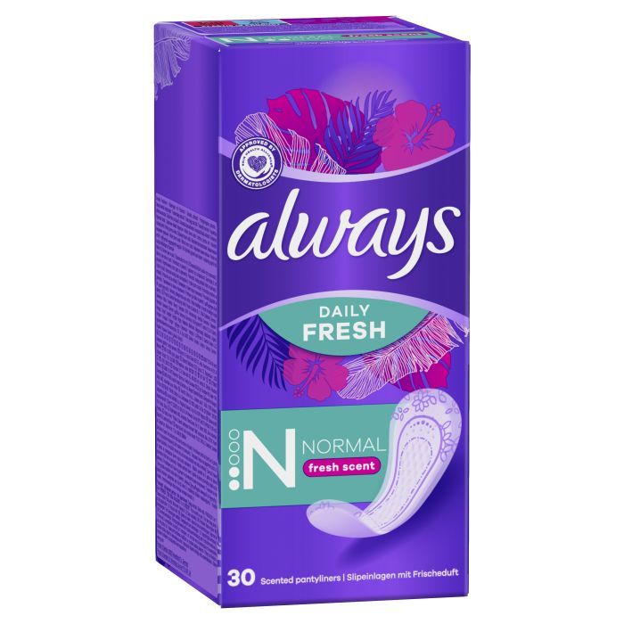 Ежедневные прокладки Always Daily Fresh Normal Flexistyle 58 шт. (8700216461757/8001841230658)