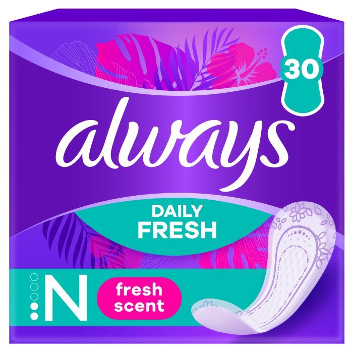Ежедневные прокладки Always Daily Fresh Normal Flexistyle 58 шт. (8700216461757/8001841230658) изображение 2