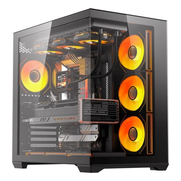 Корпус для ПК DARKFLASH C280 BLACK зображення 2