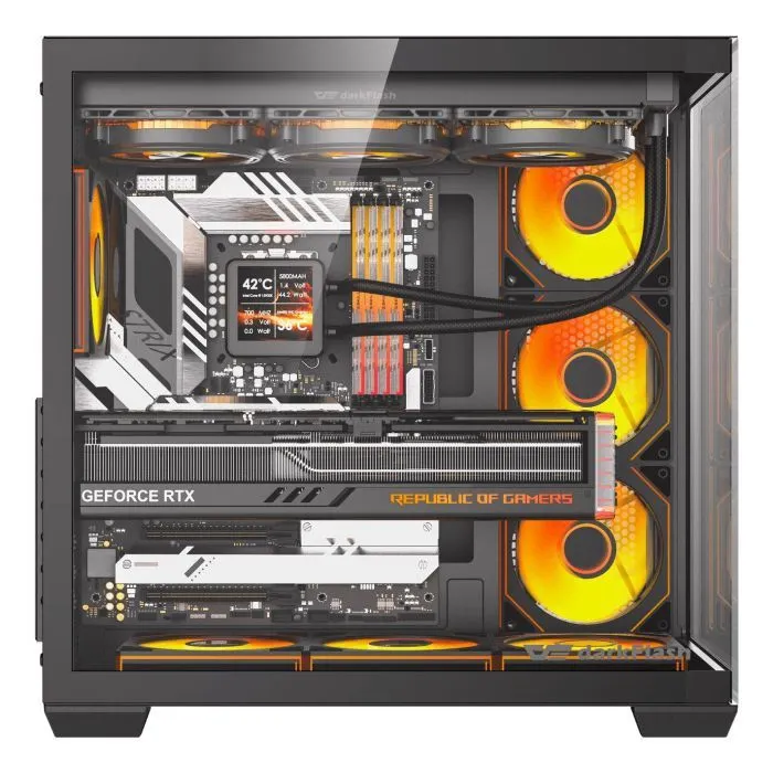 Корпус для ПК DARKFLASH C280 BLACK зображення 3