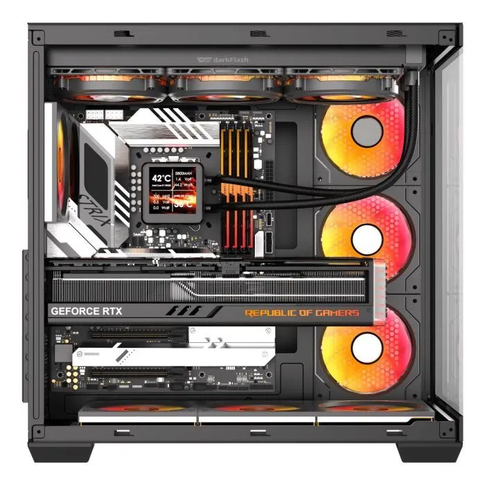 Корпус для ПК DARKFLASH C280 BLACK зображення 9