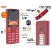 Мобильный телефон 2E E240 2025 Red (794300867219)