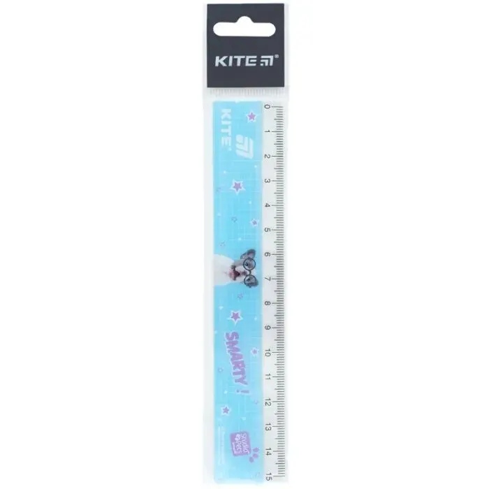 Линейка Kite пластиковая Studio Pets, 15 см (SP26-090) изображение 2