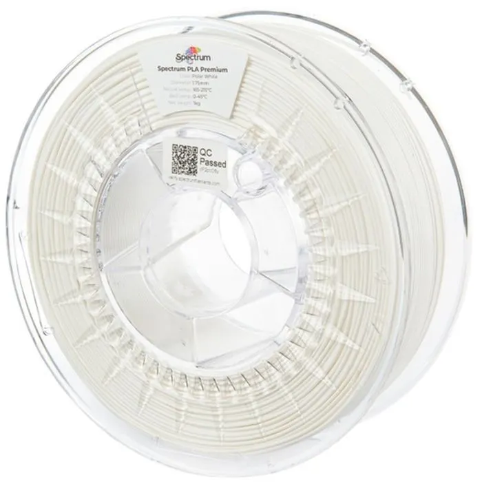 Пластик для 3D-принтера Spectrum PLA Premium 1.75mm 1kg White, Polar (80012)