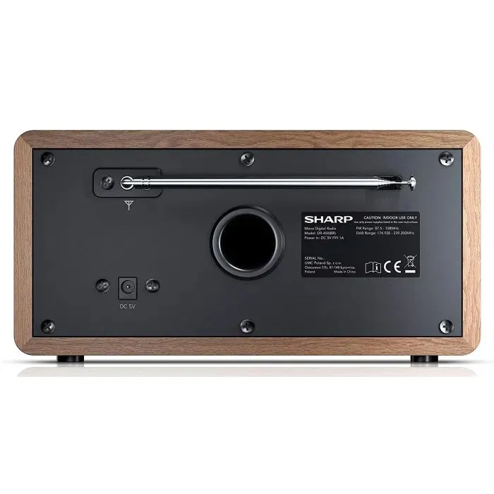 Портативний радіоприймач Sharp DR-450 Beige (DR-450BR) зображення 4
