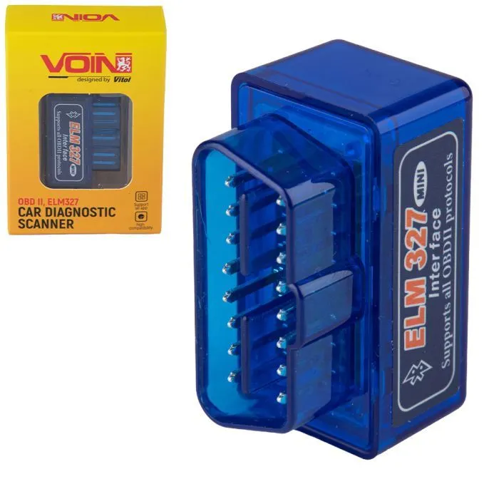Автосканер VOIN ELM-32721, OBD II, ELM327, v2.1 (ELM-32721) зображення 4