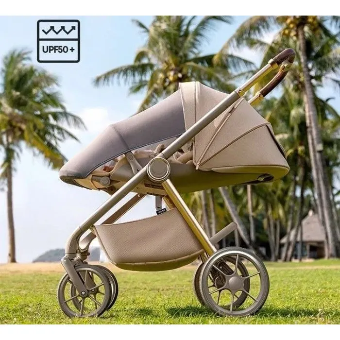 Коляска Kidilo 2в1 Haolaifu H3 Beige бежева (692870766409) (1195569) изображение 39