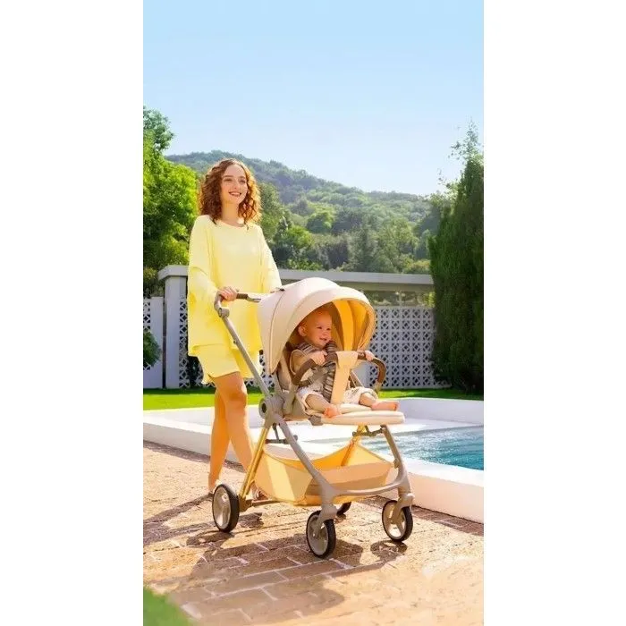 Коляска Kidilo 2в1 Haolaifu H3 Beige бежева (692870766409) (1195569) изображение 3