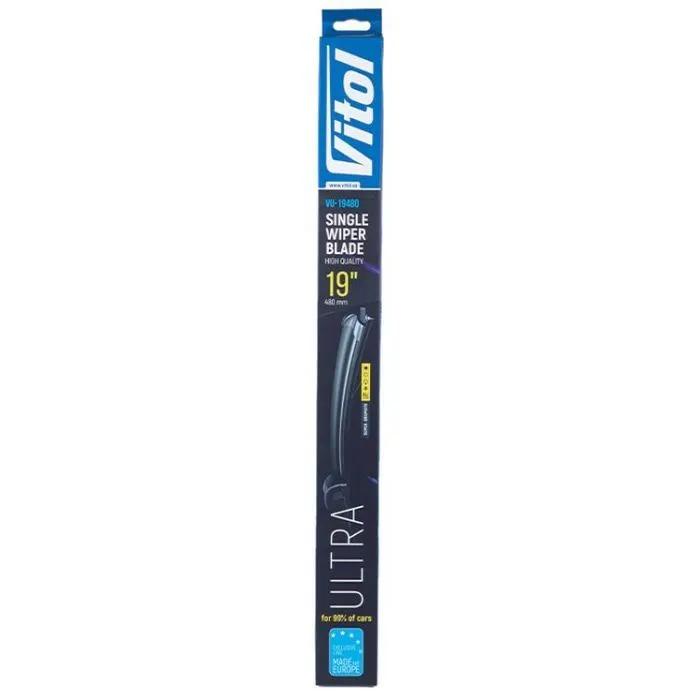 Щітка склоочисника Vitol ULTRA 19" - 480 мм (VU-19480) зображення 3