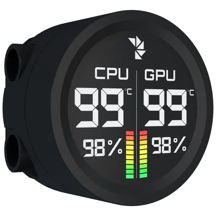 Система жидкостного охлаждения AeroCool Abyss L360R Digi Black (ACLA-AD36117.11) изображение 3