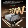 Батарея универсальная Choetech 10000mA, 22.5W, PD, QC, grey (B860-CCGY) изображение 5
