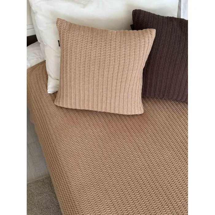 Плед Прованс COTTON бежевий 120 х 200 см (039527) зображення 11