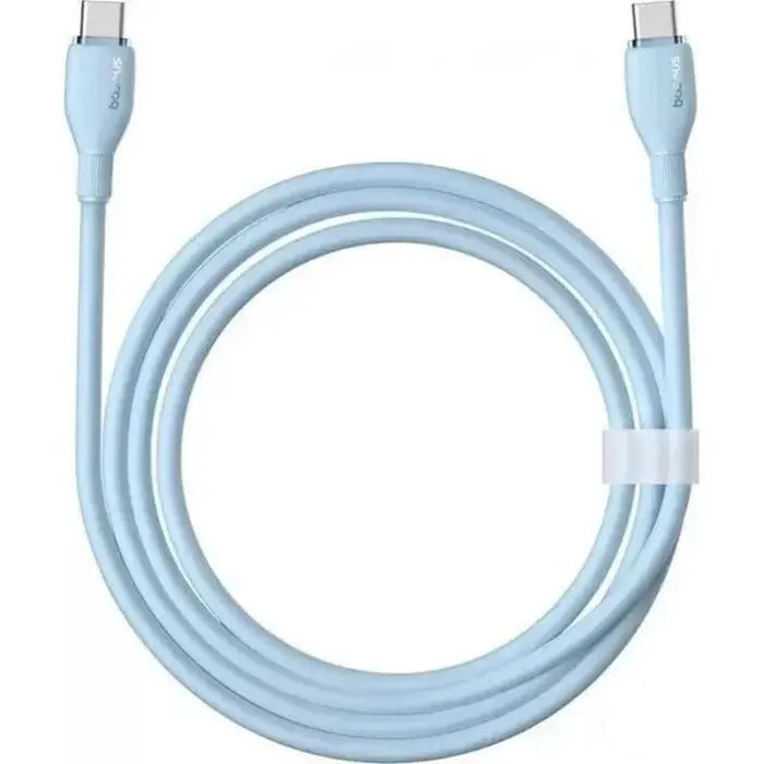 Дата кабель USB-C to USB-C 1.0m 100W blue Baseus (E0426702)