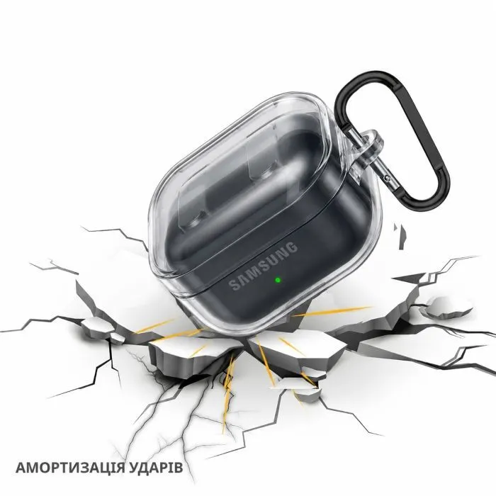 Чохол для навушників BeCover для Samsung Galaxy Buds 4/4 Pro Transparent (716113) зображення 3