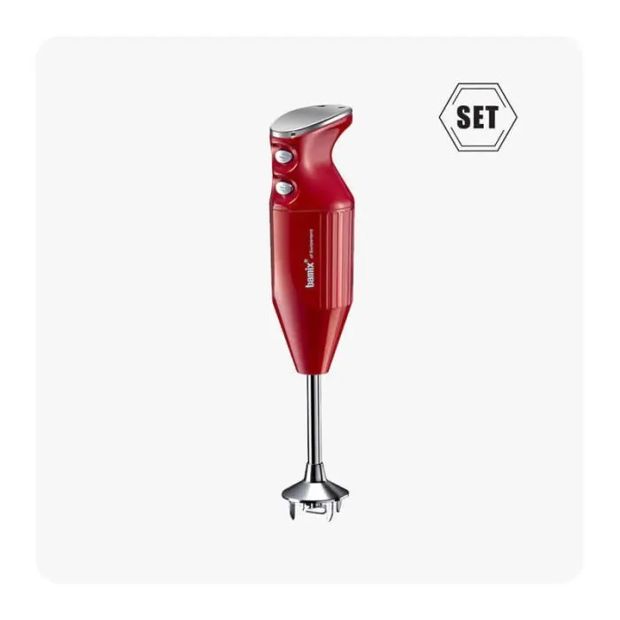 Блендер Bamix DeLuxe M200 metallic (1010.005)