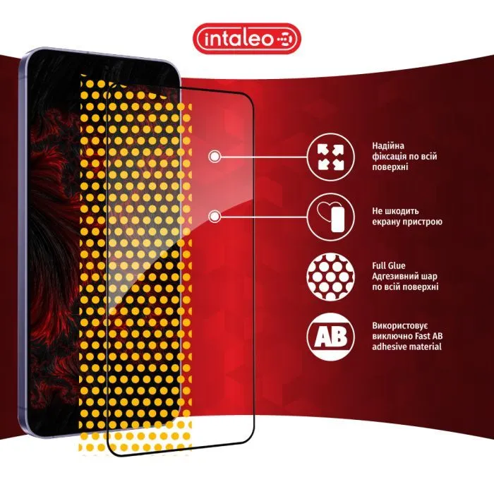 Скло захисне Intaleo Full Glue Samsung Galaxy S24 Plus Black (1283126590245) зображення 7