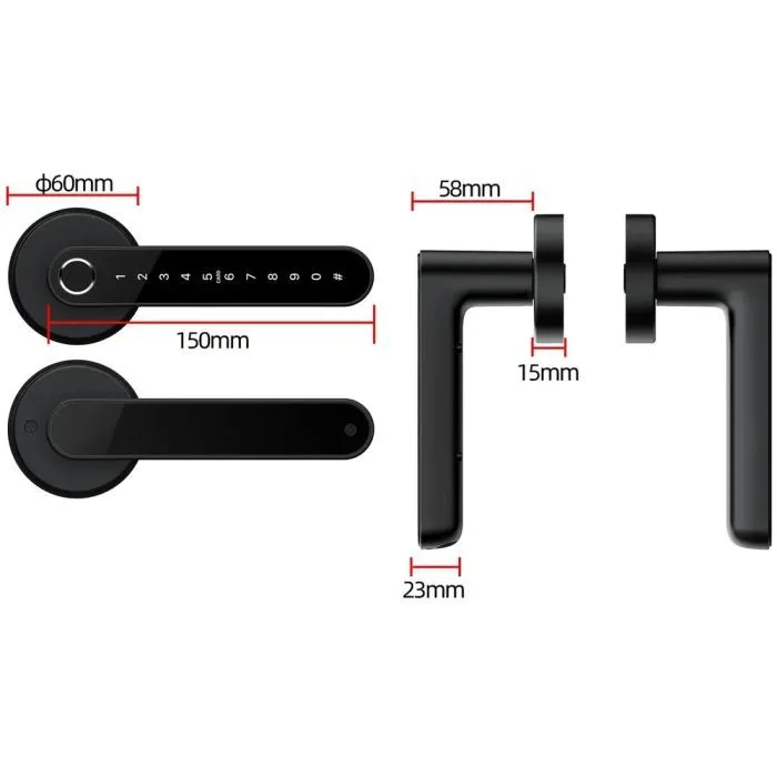 Розумний замок SEVEN LOCK SL-7739BF (SL7739BF) зображення 8