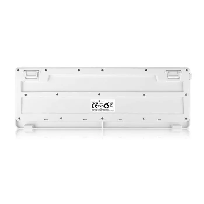 Клавиатура REAL-EL RK-761W Wireless White (EL123100059) изображение 7