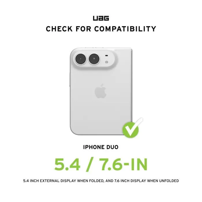 Чохол до мобільного телефона UAG Mouve Magsafe iPhone 18 Duo Ice (114566114343) зображення 6
