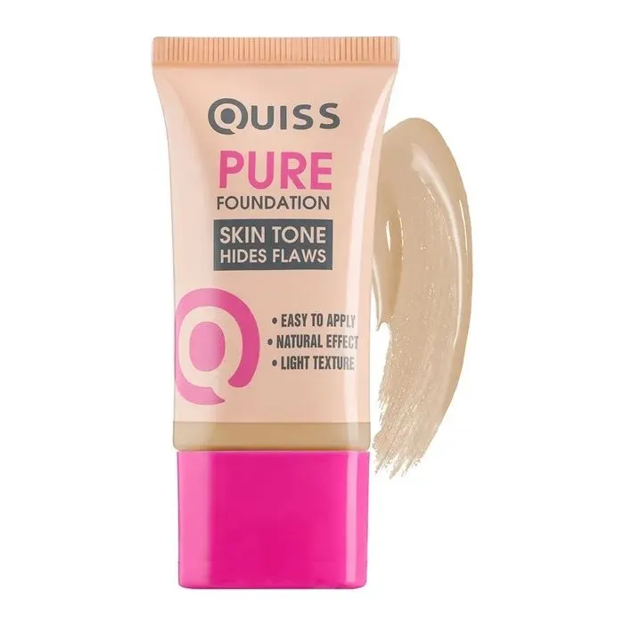Тональний крем Quiss Pure Foundation 04 (4823097108109)