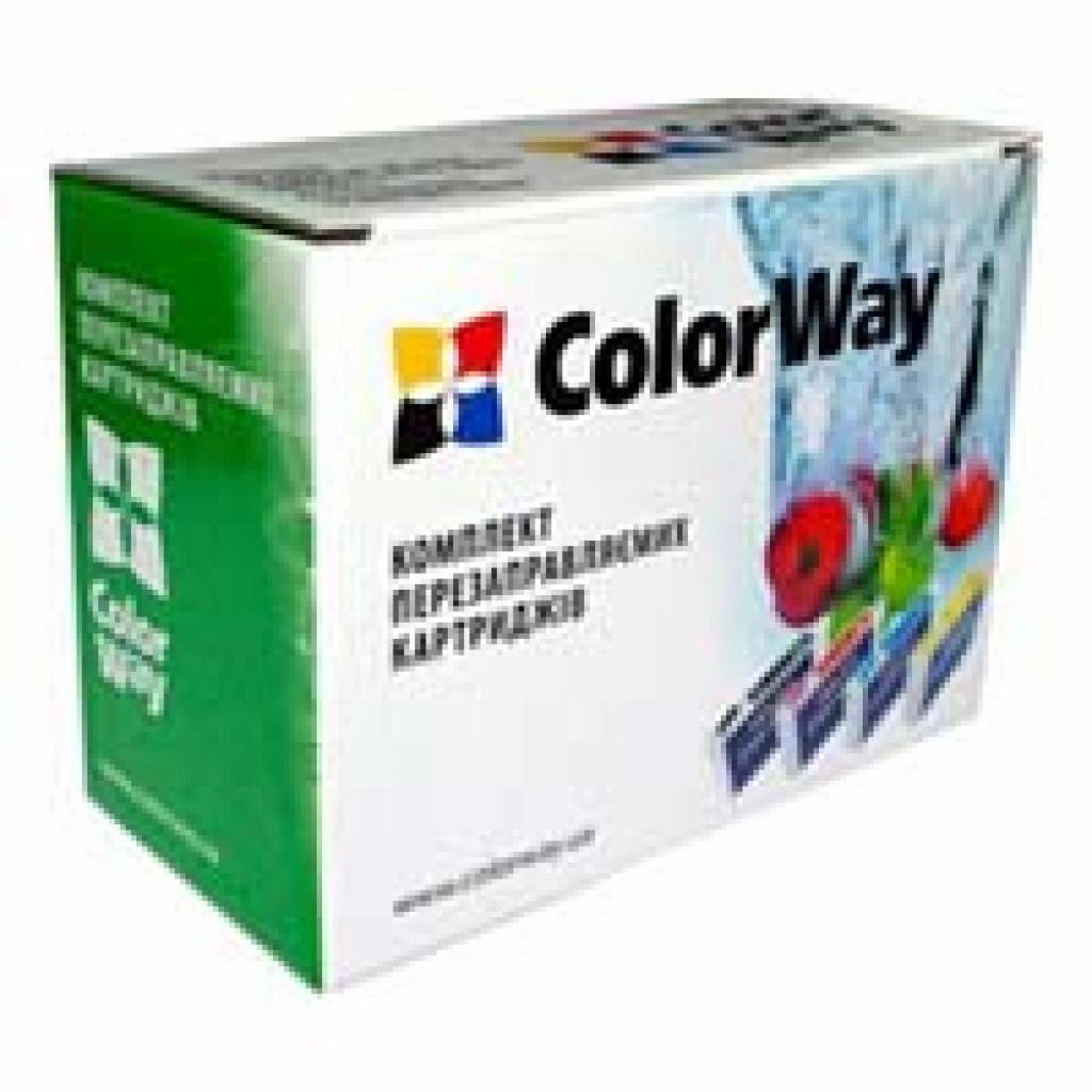 Комплект перезаправляемых картриджей ColorWay Canon 3600/4600 (chip, 4х100мл) (IP3600RC-4.1)