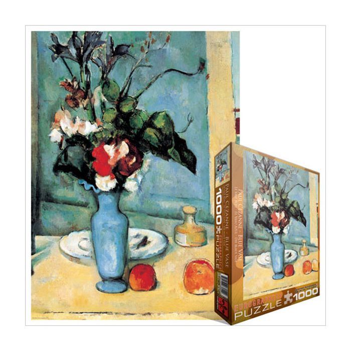 Пазл Eurographics "Голубая ваза" Поль Сезанн (6000-3802)