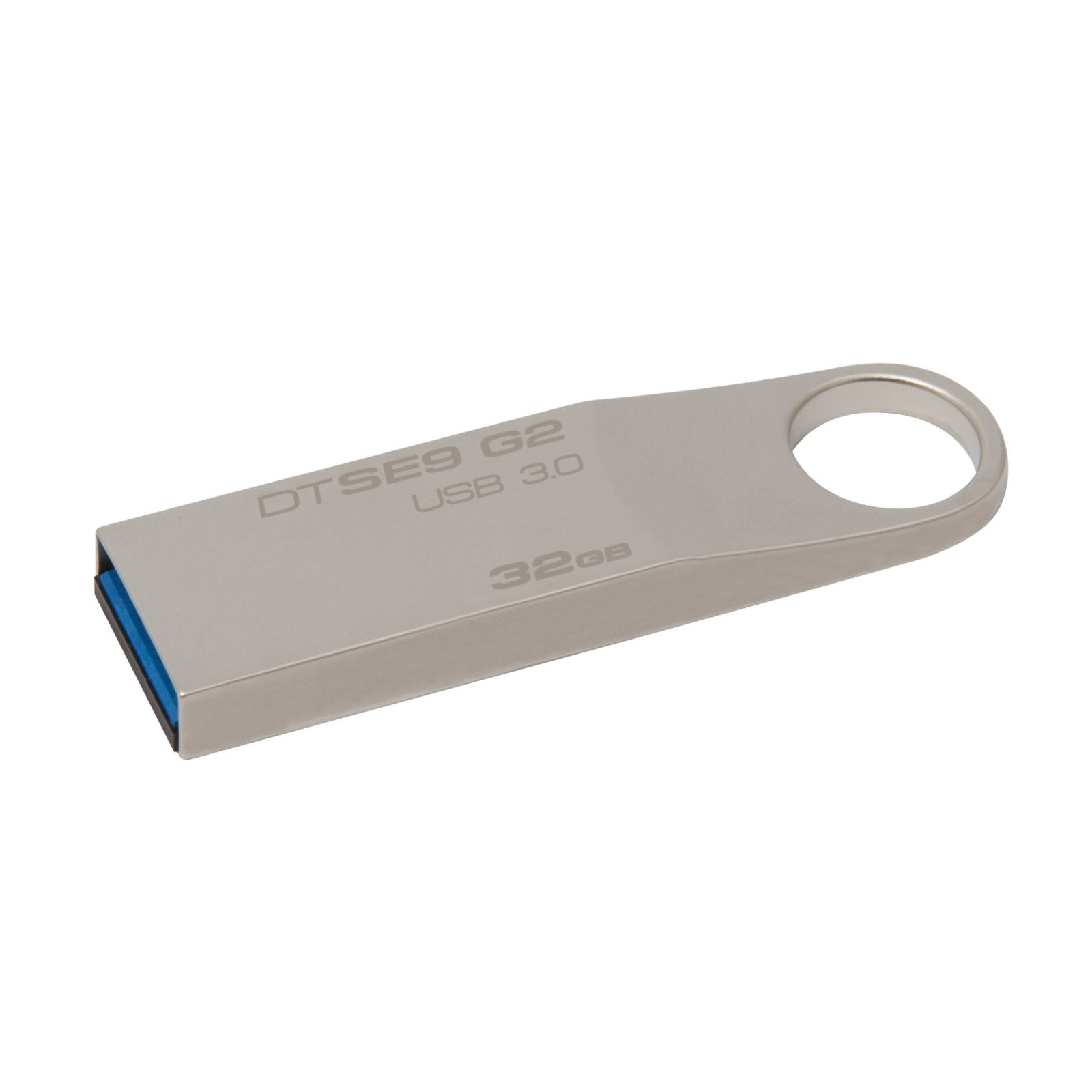 USB флеш накопитель Kingston 32GB DataTraveler SE9 G2 Metal Silver USB 3.0 (DTSE9G2/32GB) изображение 3