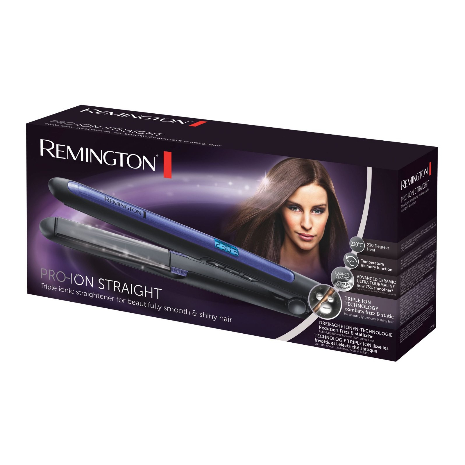 Вирівнювач для волосся Remington S7710 зображення 3
