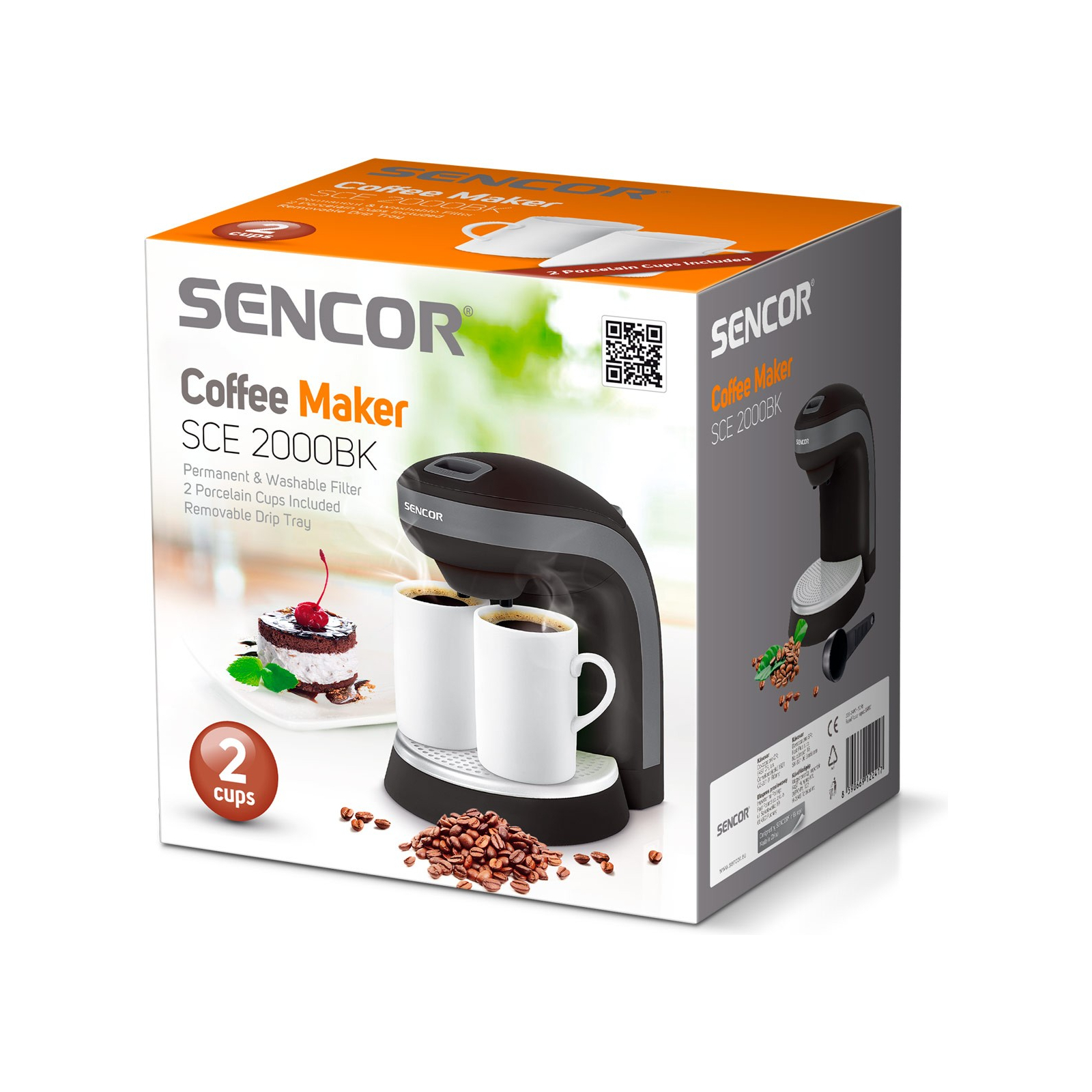 Капельная кофеварка Sencor SCE 2000 BK (SCE2000BK) изображение 3