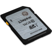 Карта памяти Kingston 16GB SDHC UHS-I Class10 (SD10VG2/16GB) изображение 2