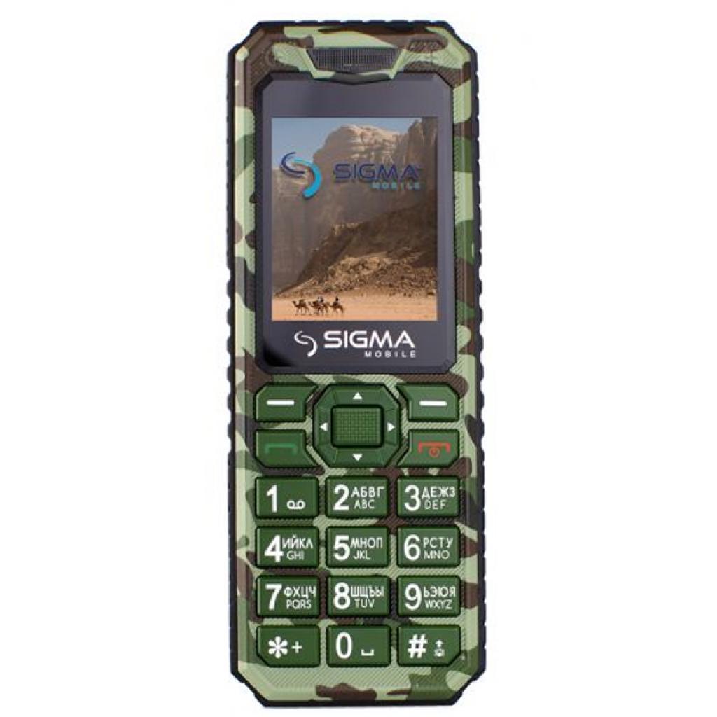 Мобільний телефон Sigma X-style 11 Dual Sim Green Camouflage (4827798327210)