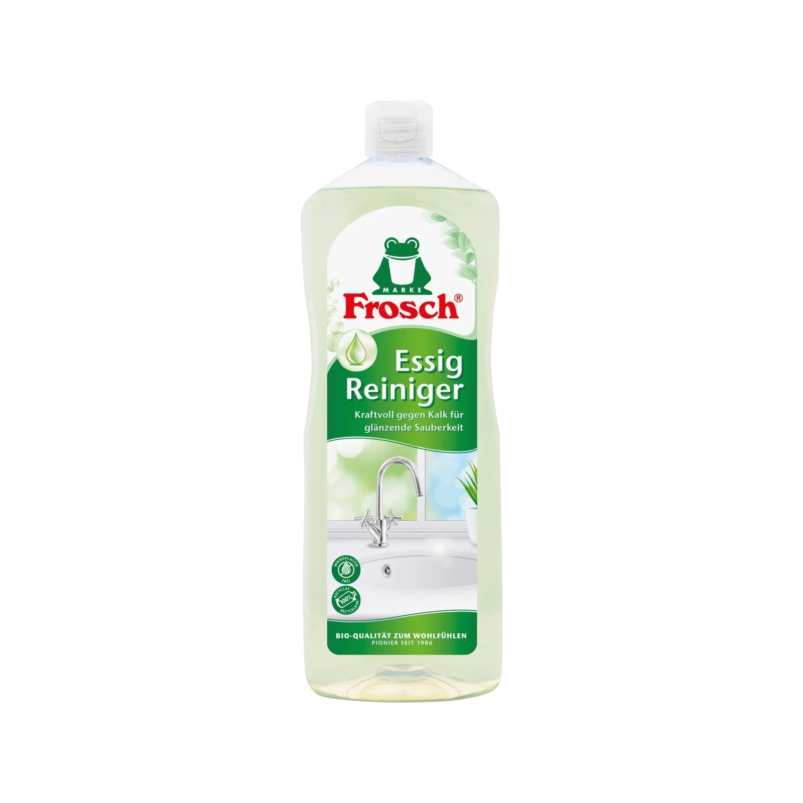 Жидкость для чистки ванн Frosch из яблочного уксуса для удаления известковых отложений 5 л (4001499115561) изображение 2