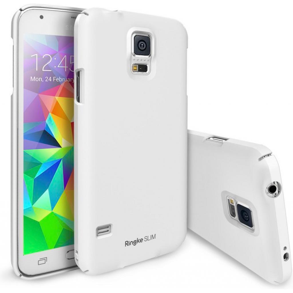 Чехол для мобильного телефона Ringke SLIM для Samsung Galaxy S5 (Pearl White) (156797)