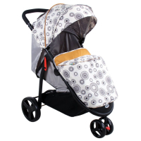 Коляска BabyHit Trinity Beige circles (14137)