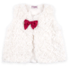 Набір дитячого одягу Luvena Fortuna для дівчаток: кофточка, штанці і хутряна жилетка (G8070.12-18) зображення 5