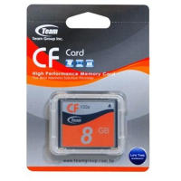 Карта памяти Team 8Gb Compact Flash 133x (TCF8G13301) изображение 2