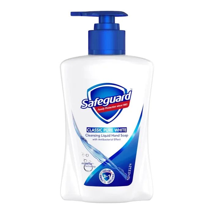 Рідке мило Safeguard Класичне з антибактеріальним ефектом 450 мл (8006530225625)