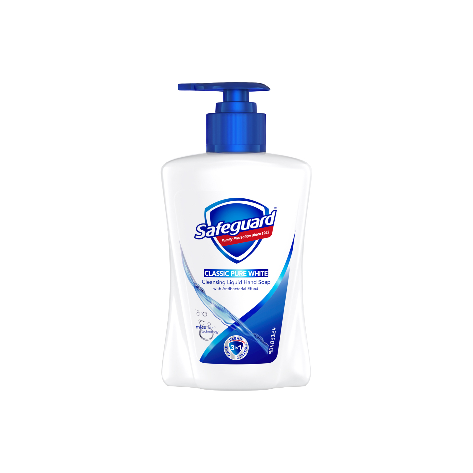 Жидкое мыло Safeguard Классическое с антибактериальным эффектом 225 мл (5410076352623/4015400979043)