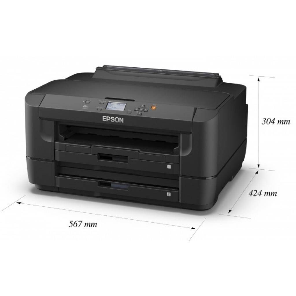 Струйный принтер Epson WF7110DTW c WI-FI (C11CC99302) изображение 3